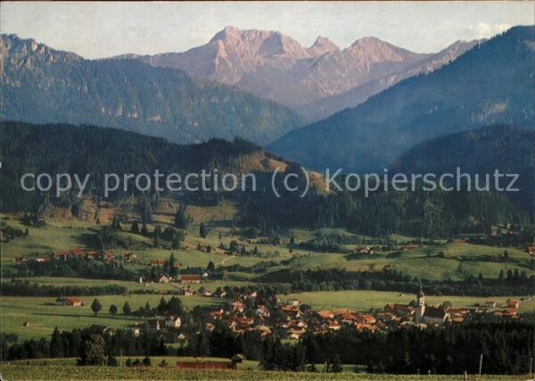 Wertach Panorama mit Gaishorn