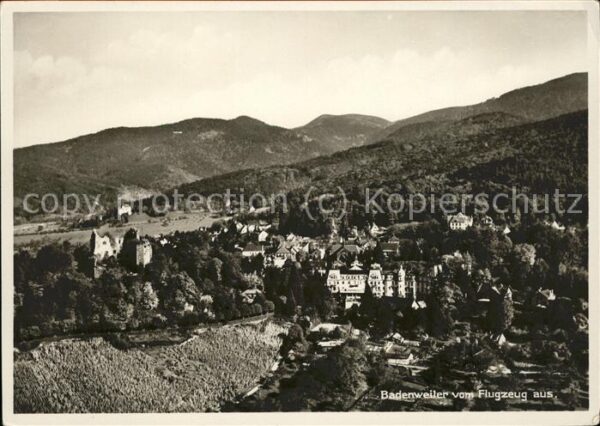 Badenweiler Fliegeraufnahme