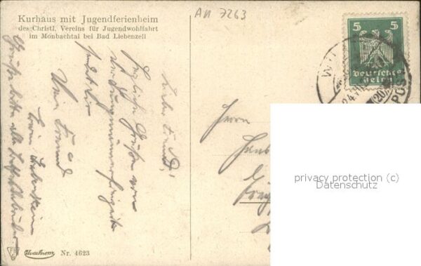 Bad Liebenzell Kurhaus mit Jugendferienheim – Bild 2