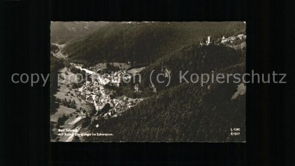 Bad Teinach-Zavelstein mit Ruine Zavelstein
