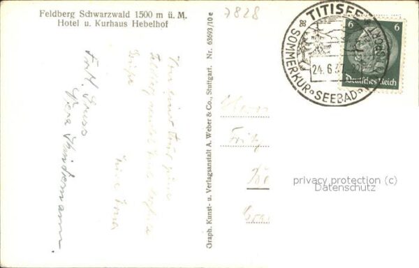 Feldberg Schwarzwald Hotel Kurhaus Hebelhof – Bild 2
