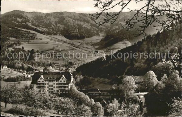 Glottertal Sanatorium Glotterbad