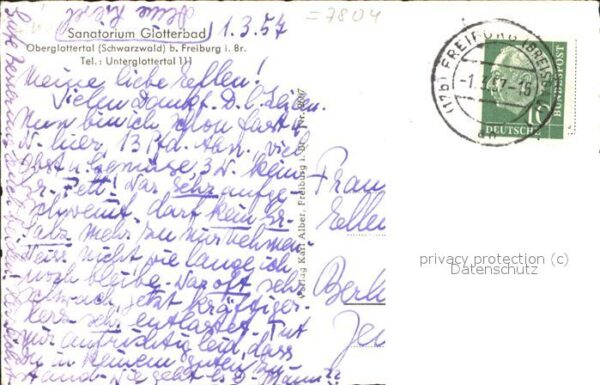 Glottertal Sanatorium Glotterbad – Bild 2