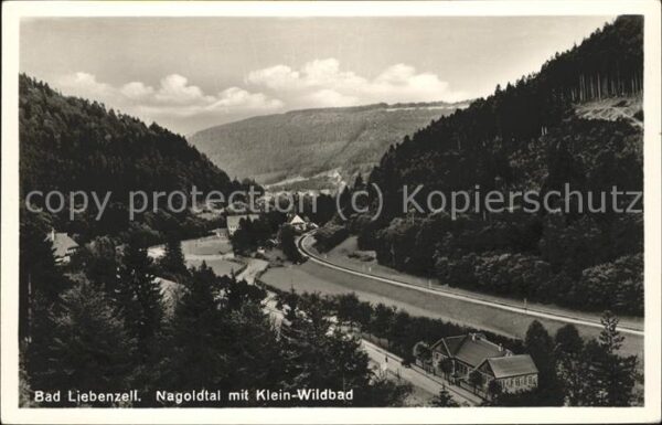Bad Liebenzell Nagoldtal mit Klein Wildbad