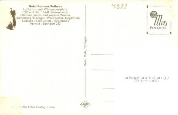 Rothaus Grafenhausen Kurhaus Hotel Rothaus – Bild 2