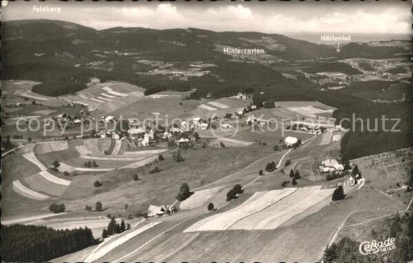 Saig Schwarzwald Fliegeraufnahme