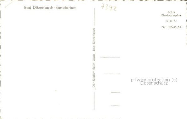 Bad Ditzenbach Sanatorium – Bild 2