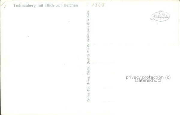 Todtnauberg Panorama mit Belchen – Bild 2
