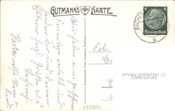 Bacharach Rhein Ortsblick – Bild 2