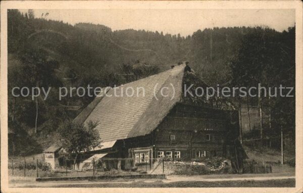 Gutach Schwarzwald Schwarzwaldhaus