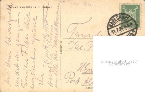 Gutach Schwarzwald Schwarzwaldhaus – Bild 2