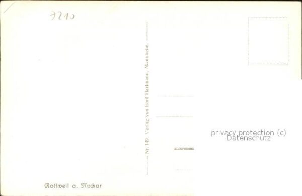 Rottweil Neckar Teilansicht – Bild 2