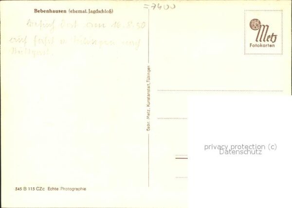 Bebenhausen Tuebingen Ehem Jagdschloss – Bild 2