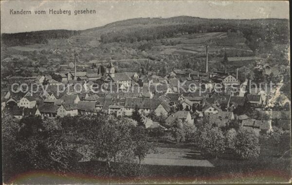 Kandern vom Heuberg