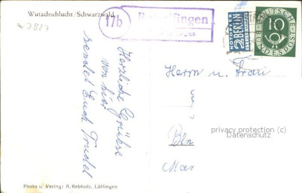 Wutachschlucht Schwarzwald Gasthaus Schattenmühle – Bild 2