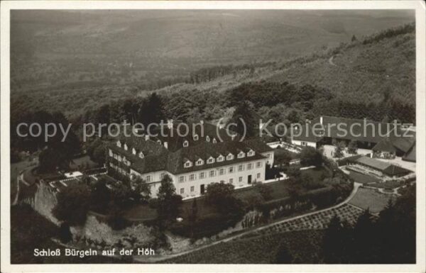 Kandern Schloss Bürgeln auf der Höh Fliegeraufn
