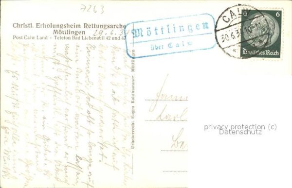 Moettlingen Christl Erholungsheim Rettungsarche – Bild 2