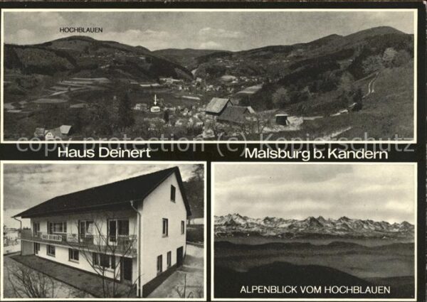 Malsburg Bergsee mit Eggberg und Waldcafe