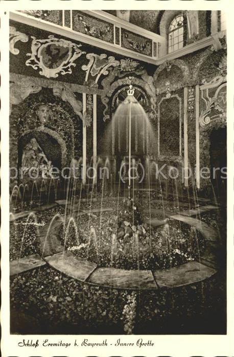 Bayreuth Schloss Eremitage Innere Grotte