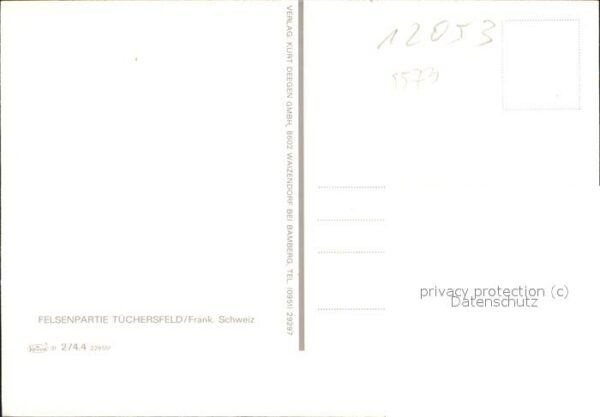 Tuechersfeld Felsenpatrie – Bild 2