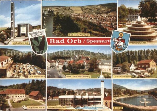 Bad Orb Spessart Michelskirche Untertorbrunnen Freibad J