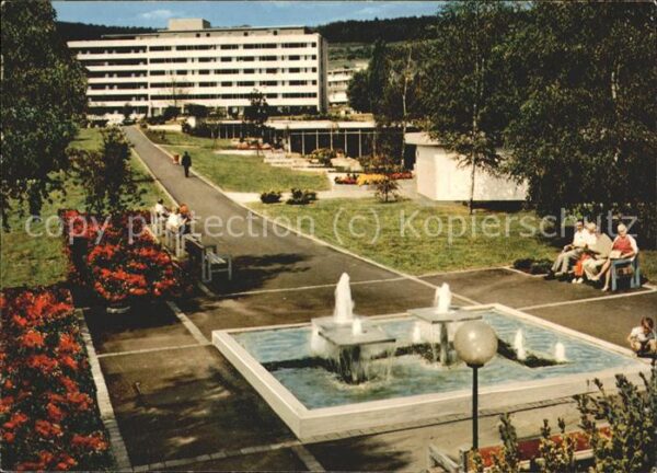 Bad Soden Taunus Kuranlagen Parksanatorium