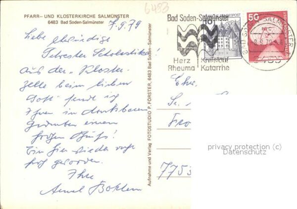 Bad Soden Taunus Pfarr- u. Klosterkirche – Bild 2