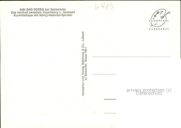 Bad Soden-Salmuenster Kurmittelhaus König-heinrich-Sprudel – Bild 2