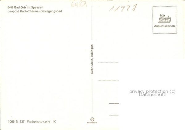 Bad Orb Spessart Leopold-Koch Thermal-Bewegungsbad – Bild 2