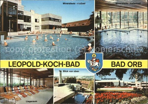 Bad Orb Spessart Mineralsole-Freibad  Hallenbad
