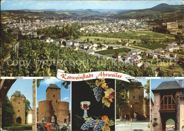 Ahrweiler Ahr Niedertor Adenbachtor Obertor