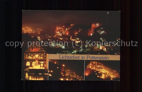 Pottenstein Oberfranken Lichterfest