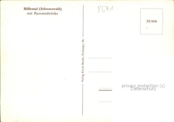 Hoellental Schwarzwald Ravennabrücke – Bild 2
