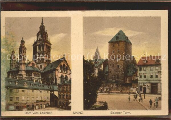 Mainz Rhein Dom Eiserner Turm