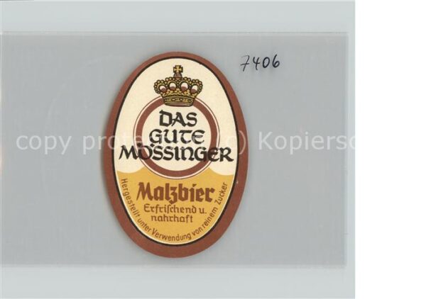 Moessingen Das Gute Mössinger Malzbier