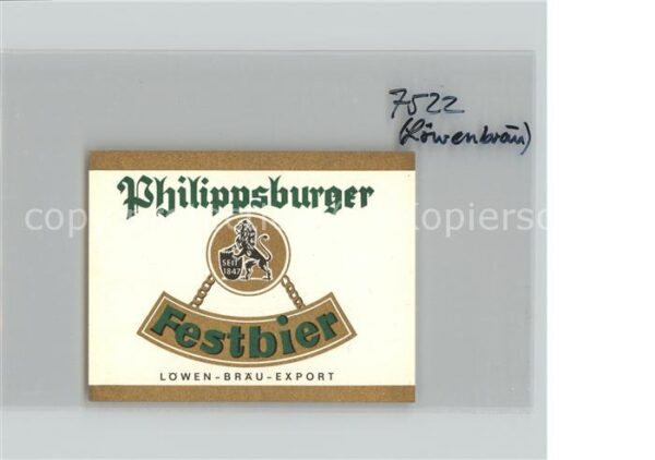 Philippsburg Baden Philippsburger Festbier
