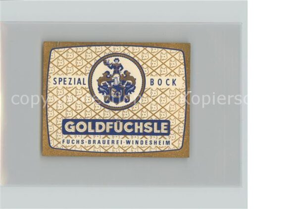 Windesheim Goldfüchsle Fuchs-Brauerei
