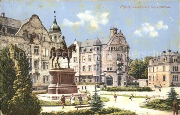 Erfurt Kaiserplatz Denkmal