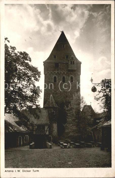 Altena Lenne Dicker Turm