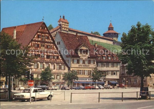 Esslingen Neckar Marktplatz Burg