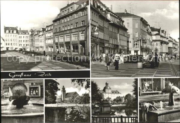 Zeitz Leninstraße Wilhelm-Külz-Platz Bahnhof