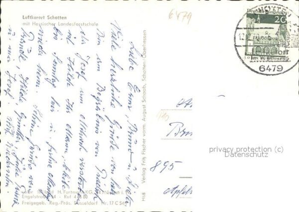 Schotten Hessen Landesforstschule – Bild 2