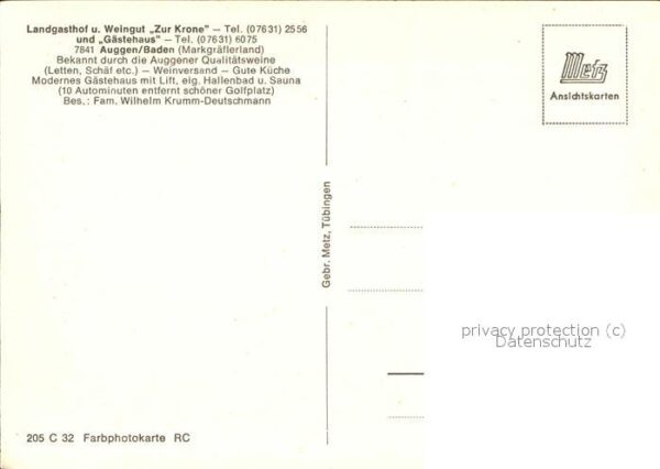 Auggen Landgasthof Zur Krone – Bild 2