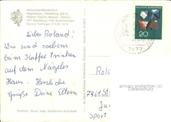 Onstmettingen Albvereins-Wanderheim Nägelehaus – Bild 2