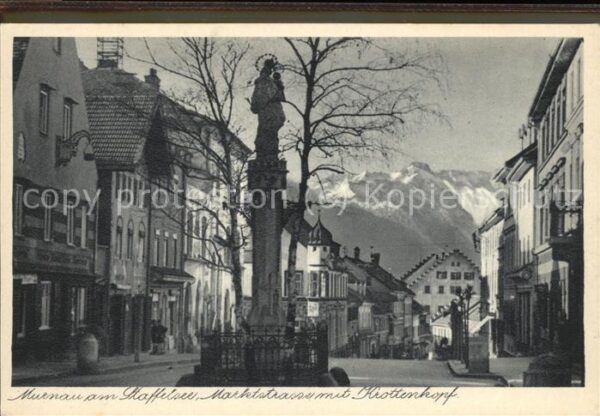 Murnau Staffelsee Marktstrasse Krottenkopf