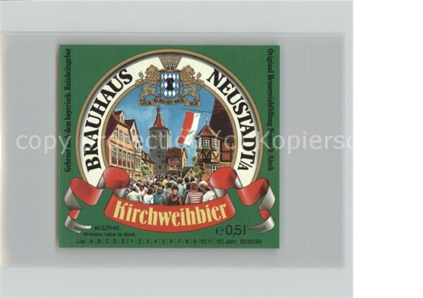Neustadt Aisch Kirchweihbier