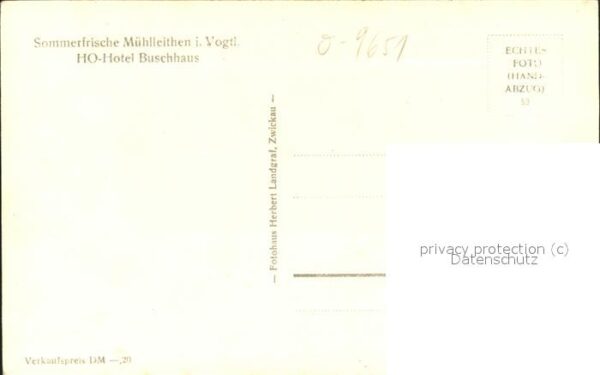 Muehlleithen Klingenthal Hotel Buschhaus – Bild 2