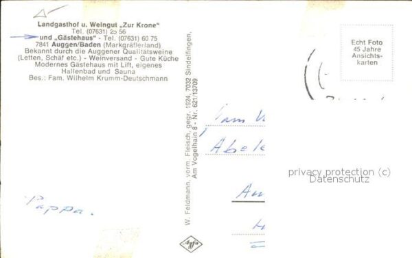 Auggen Landgasthof Zur Krone – Bild 2