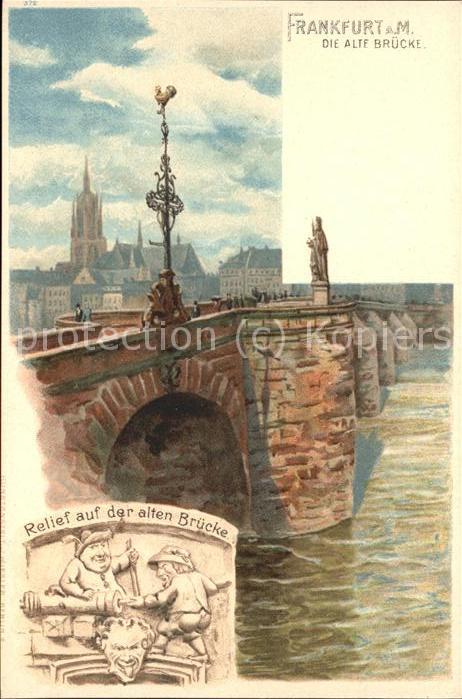 Frankfurt Main Die Alte Brücke