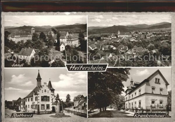 Heitersheim Krankenhaus Rathaus Schloß